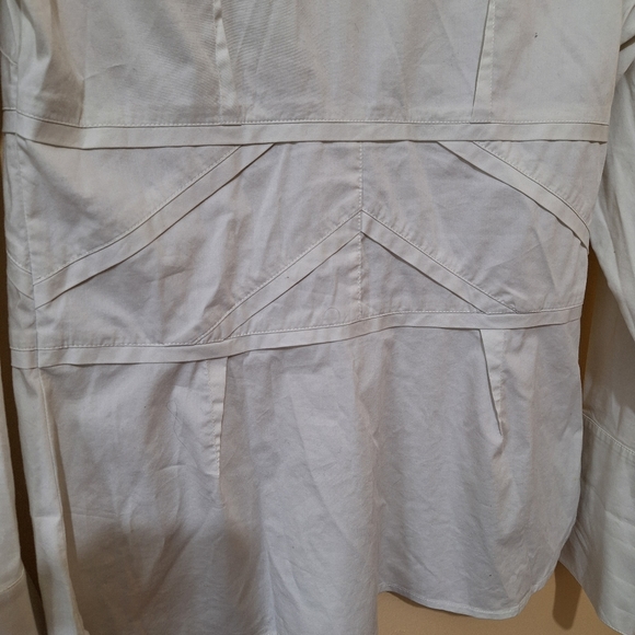 Robert Rodriguez Off White Long Sleeve Top - Picture 2 of 8